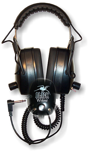 Black Widow Headphones - Click Image to Close