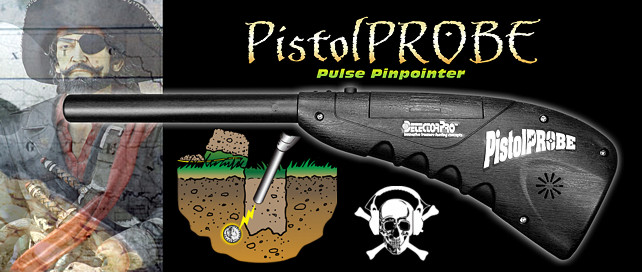 Detector Pro Pistol Probe: Deep seeking tunable probe! - Click Image to Close