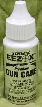 Eezox Premium gun care 1.5 oz drip bottle