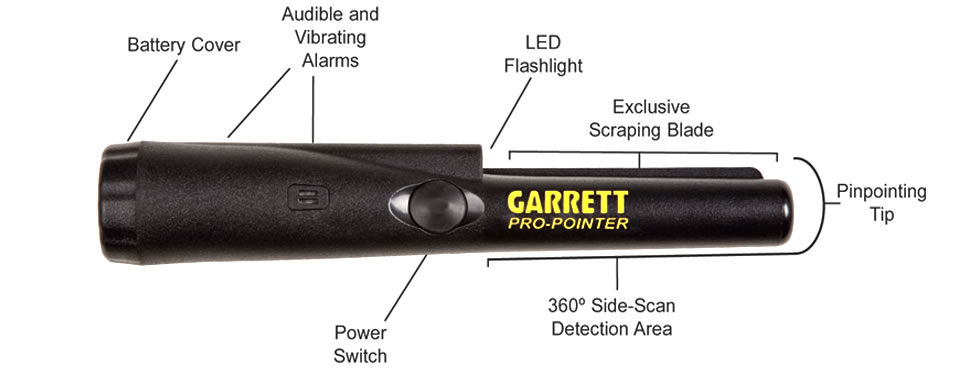 Garrett Pro-Pointer II (Stand alone Pin-pointer) - Click Image to Close