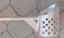 RTG Straight Handle Aluminum Sand Scoop